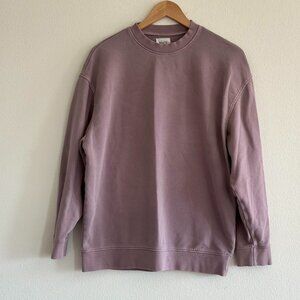 Mate the Label Organic Fleece Oversized Sweatshirt Size XS/Small